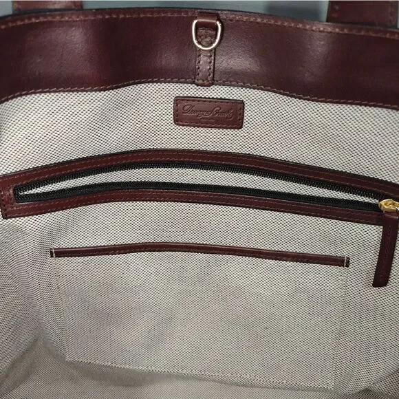 🐢 Dooney & Bourke Brooklawn XL Tote Weekender Bag Great Condition! - Picture 9 of 16